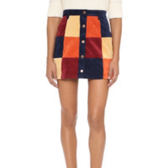 Colorful Checkered Skirt - Picture 3 of 3